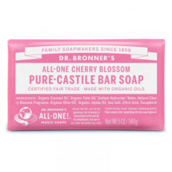 Dr. Bronner's Ekologiškas muilas su natūraliu vyšnių žiedų kvapu Cherry Blossom Pure Castile Organic Bar Soap