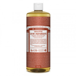 Dr. Bronner's Ekologiškas kastilietiškas muilas su eukaliptų eteriniu aliejumiEucaliptus Pure-Castile Liquid Soap