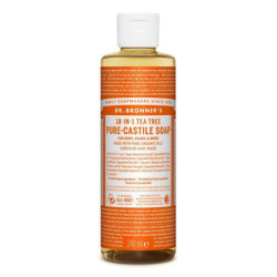 Dr. Bronner's Ekologiškas kastilietiškas muilas su arbatmedžio eteriniu aliejumi Tea-Tree Pure-Castile Liquid Soap