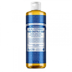 Dr. Bronner's Ekologiškas skystas muilas su pipirmėčių eteriniu aliejumi Peppermint Pure-Castile Liquid Soap