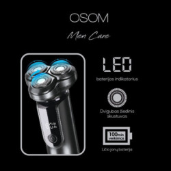 OSOM Professional Barzdaskutė Men Care Men Shaver