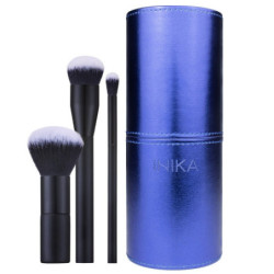 Inika Organic Makiažo šepetėlių dovanų rinkinys Savana Skies Brush Trio