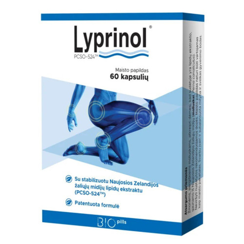 Lyprinol Maisto papildas sąnariams 