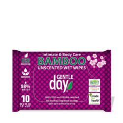 drėgnos servetėlės iš bambuko Gentle Day Bamboo Wet Wipes