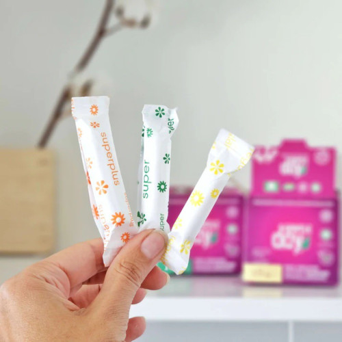 Gentle Day Ekologiškos medvilnės tamponai Super Organic Cotton Tampons