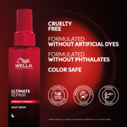 Wella Professionals Naktinis plaukų serumas Ultimate Repair  Night Hair Serum