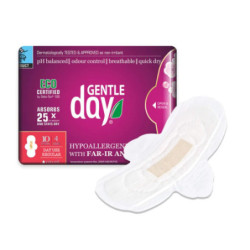 Gentle Day paketai su anijonų juostele Hypoallergenic Pads 