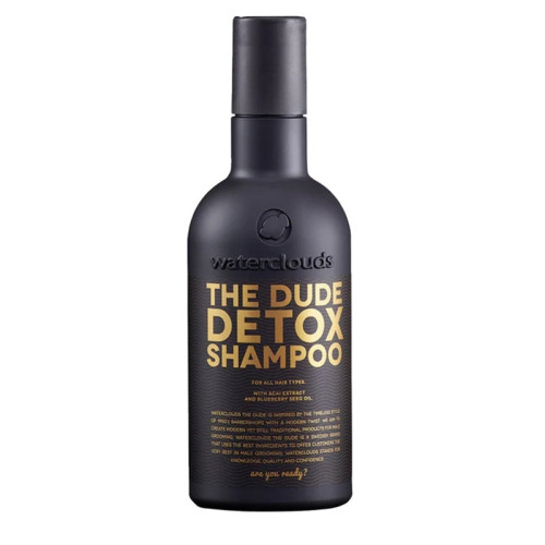 Waterclouds Giliai valantis plaukų šampūnas The Dude Detox Shampoo