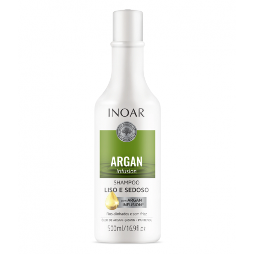 Inoar Glotninantis šampūnas Argan Infusion Smooth and Silky Shampoo