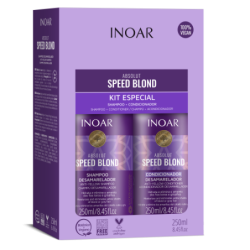 INOAR Speed Blond Duo Kit - priemonių rinkinys šviesiems plaukams