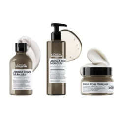 L'Oréal Professionnel Plaukų kaukė stipriai pažeistiems plaukams. Absolut Repair Molecular Mask