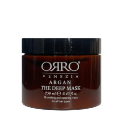 ORRO VENEZIA Maitinanti bei atstatanti plaukų kaukė Argan The Deep Mask