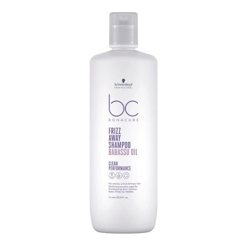 Schwarzkopf Professional Glotninantis šampūnas nepaklusniems plaukams BC Frizz Away Shampoo