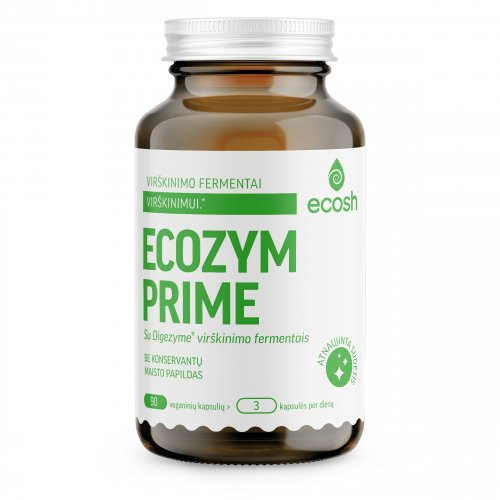 Ecosh Maisto papildas virškinimo gerinimui Ecozym Prime With Digezyme®