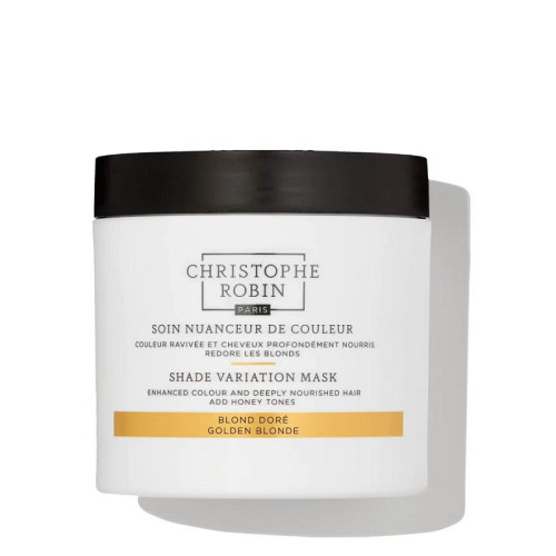 Christophe Robin Shade Variation Mask-Golden Blonde Dažanti plaukų kaukė