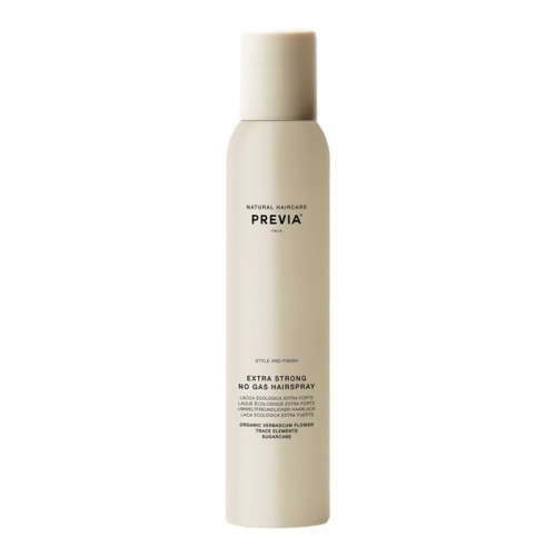 PREVIA Neaerozolinis plaukų lakas Extra Strong No Gas Hairspray