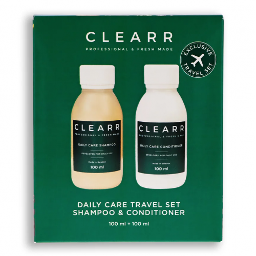 CLEARR Plaukų priežiūros kelioninis rinkinys Daily Care Travel Set