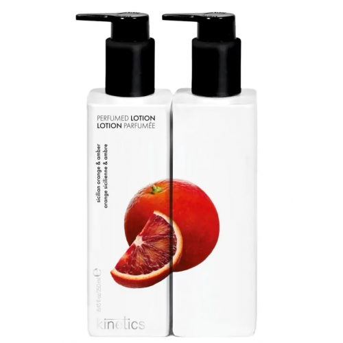 Kinetics Parfumuotas losjonas rankoms ir kūnui su Sicilijos apelsinu ir gintaru Hand & Body Lotion Sicilian Orange & Amber