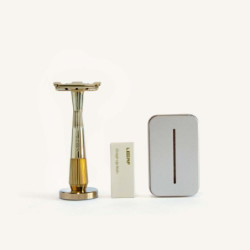 Leaf Shave Rinkinys su vienašmeniu skustuvu Thorn Single Edge Kit