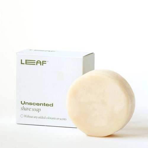 Leaf Shave Skutimosi muilas Unscented Shave Soap Bar