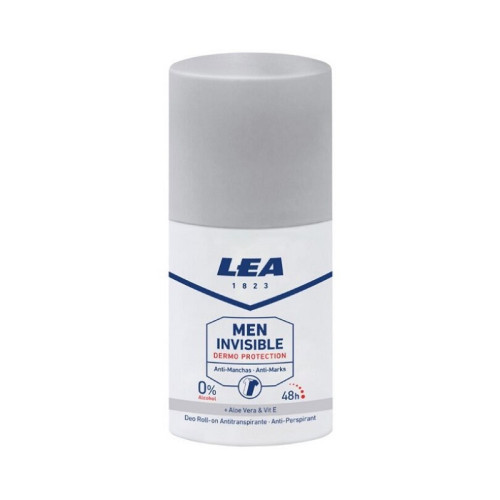 LEA Rutulinis antiperspirantas vyrams Roll-on Antitranspirante Men Invisible Dermo Protection