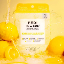 VOESH Procedūra kojoms Pedi In A Box O2 Fizz 5 in 1 Sparkling Limoncello