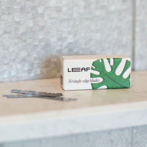 Leaf Shave Vienašmeniai skutimosi peiliukai Single- Edge Blades