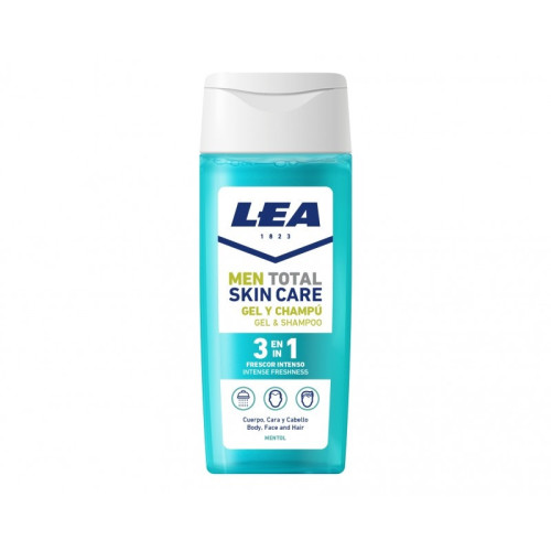 LEA Intensyviai gaivinantis kūno prausiklis ir šampūnas Men Total Skin Care Intense Freshness Shower Gel & Shampoo