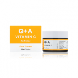 Q+A Skaistinamasis veido kremas Vitamin C Radiance Face Cream