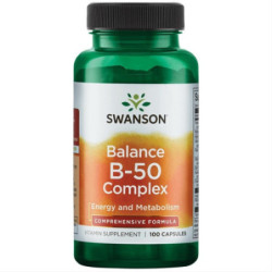 Swanson Maisto paildas Vitaminų B Komplektas N100