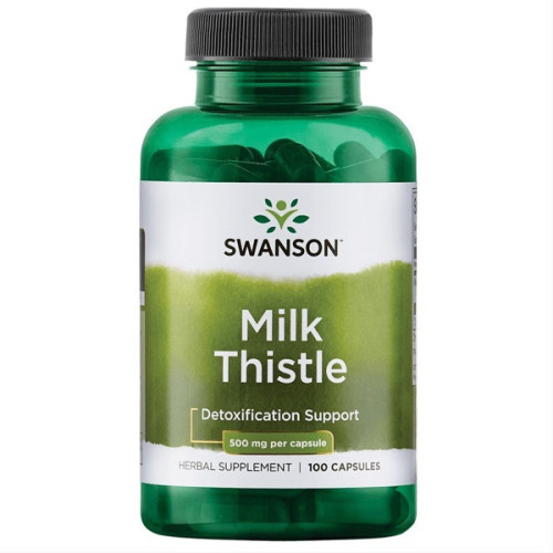 Milk Thistle (Tikrasis margainis) SWANSON, 100 kaps.