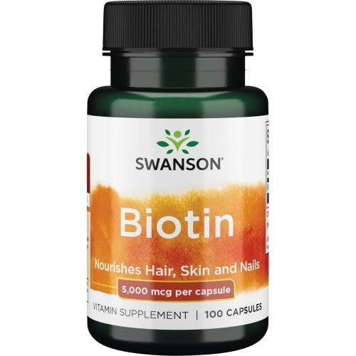 Swanson Biotinas 5000mcg N100