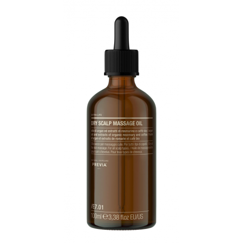 PREVIA Galvos odos masažinis aliejus Extra LIfe Scalp Massage Oil