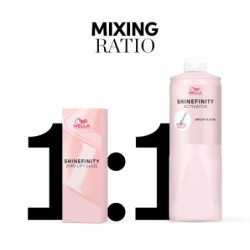 Wella Professionals Shinefinity Zero Lift Glaze Demi-permanentiniai geliniai plaukų dažai