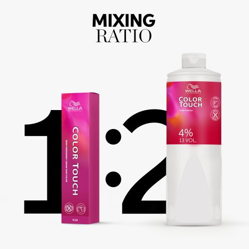 Wella Professionals Color Touch Plus Demi-Permanent Hair Color Pusiau permanentiniai plaukų dažai