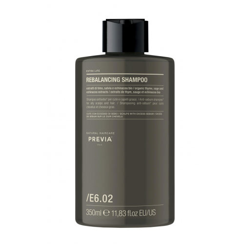 PREVIA Balansuojantis šampūnas Extra Life Rebalancing Shampoo