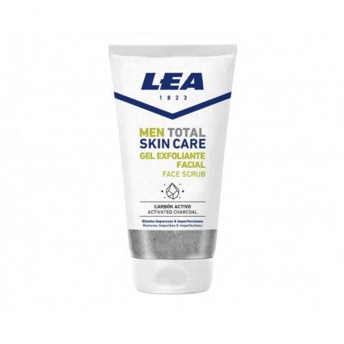 LEA Veido prausiklis su akryvuota anglimi Men Skin Care Face Scrub