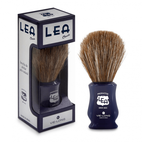 LEA Skutimosi šepetėlis su natūraliais šereliais Natural Hair Shaving Brush