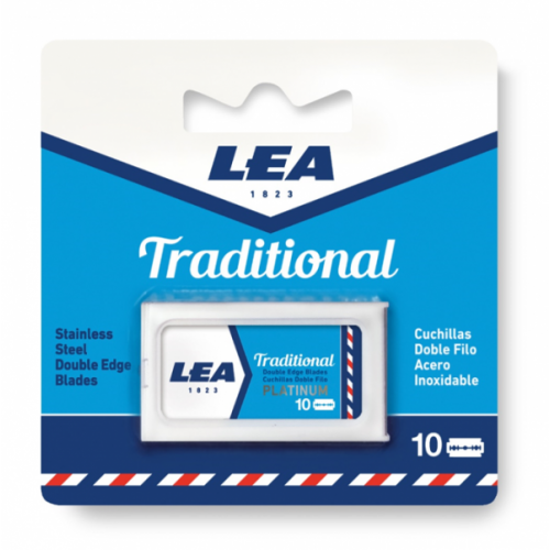 LEA Dviašmeniai skutimosi peiliukai Stainless Steel Double Edge Blades