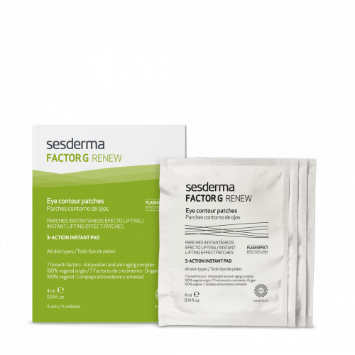 Sesderma Paakių lakštinės kaukės Factor G Eye Contour Patches