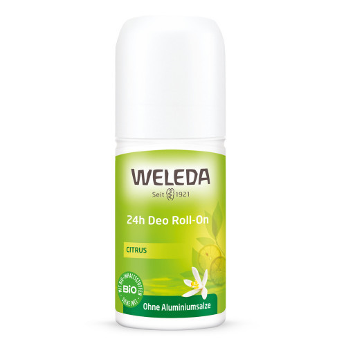 Weleda Rutulinis dezodorantas su citrusais Citrus 24h Deo Roll On Deodorant