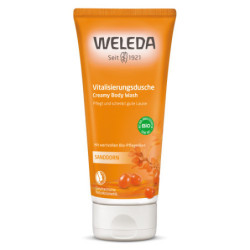 Weleda Kreminis kūno prausiklis su šaltalankiais Sea Buckthorn Creamy Body Wash