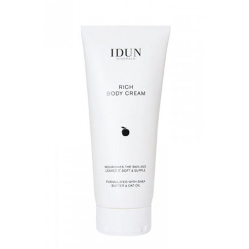 IDUN Maitinamasis kūno kremas su sviestmedžių ir avižų aliejais Rich Body Cream