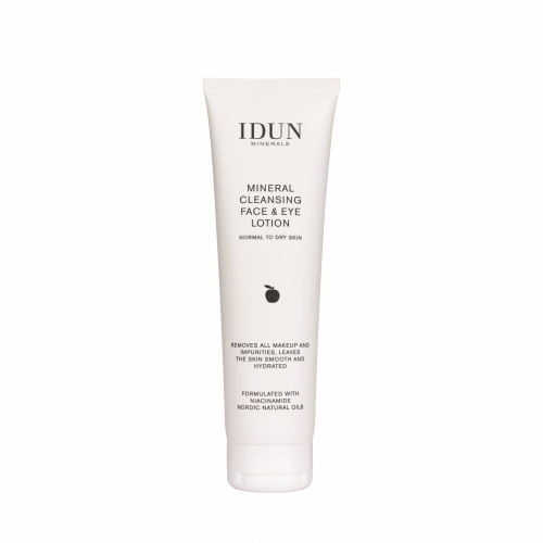 IDUN Valomasis losjonas su niacinamidu veidui ir akims Mineral Cleansing Face & Eye Lotion