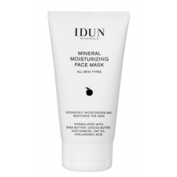 IDUN Drėkinanti veido kaukė su niacinamidu ir hialurono rūgštimi Moisturizing Face Mask