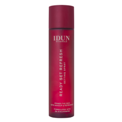 IDUN Daugiafunkcinė veido dulksna su niacinamidu Ready Set Refresh Setting Spray