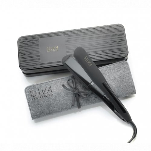 Diva Pro Styling Tiesintuvas su platesnėmis plokštelėmis Wide Digital Styler