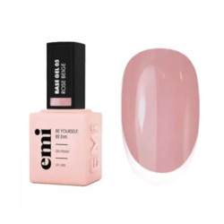 E.Mi Gelinio lako pagrindas Base Gel Rose Beige