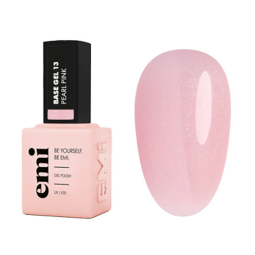 E.Mi Gelinio lako pagrindas Base Gel Pearl Pink