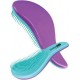 Šepetys besiveliantiems plaukams Cala Tangle Free Hair Brush Purple & Turquoise